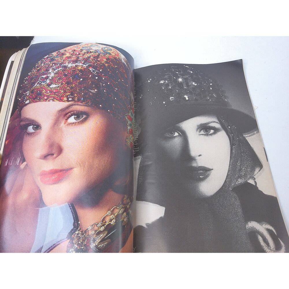 Vintage 1975 Harper's Bazaar Magazine Liza Minnelli Jerry Hall Fashion - Picture 5 of 11